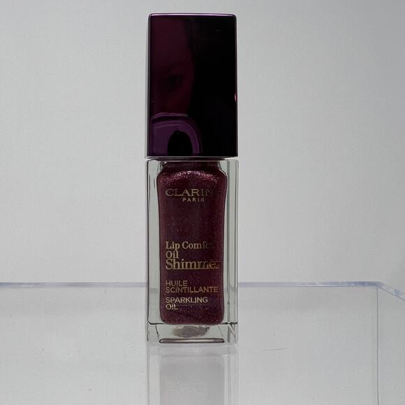 NIB Clarins Lip Oil Purple Rain - Picture 2 of 6